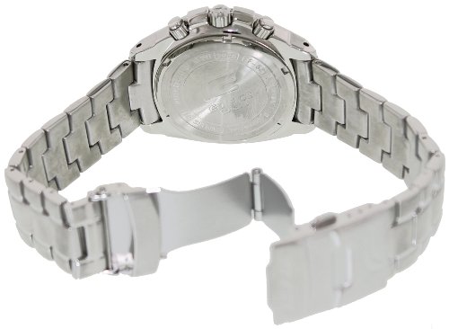 Image of Casio Edifice Stopwatch Analog Silver Dial Men's Watch - EF-521D-7AVDF (ED300)