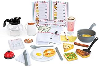 Melissa & Doug zabawkowy zestaw gwiezdna restauracja | zabawa z odgrywaniem ról | zestaw zabawkowy | 3+ | prezent dla chłopca lub dziewczynki