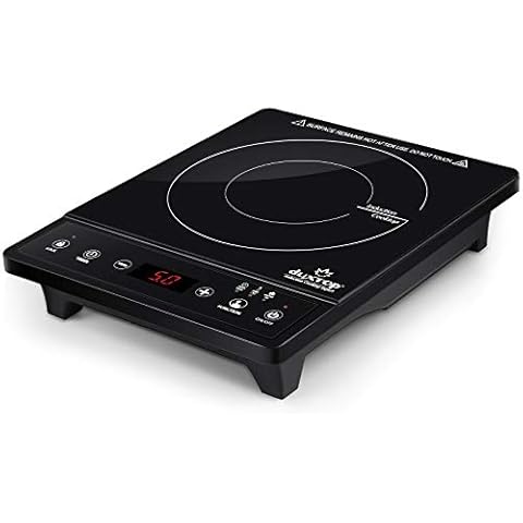 Duxtop Portable Induction Cooktop with Timer and Sensor Touch Cover