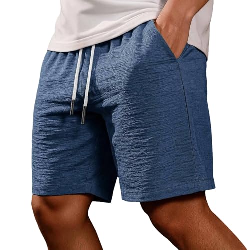 Short de sport coupe droite homme pour éviter la transpiration en été