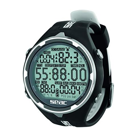 Seac Unisex-Erwachsene Action Tauchcomputer mit Tauch-und Freitauchmodus Cover
