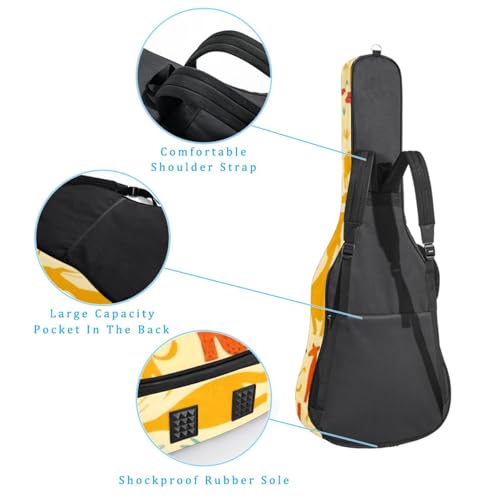 Housse de guitare imperméable pour transporter votre instrument 41"