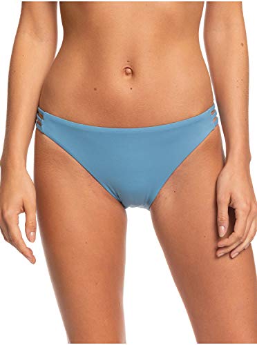 Roxy Junior's Beach Classics Full Bikini Bottom, Blue Heaven, L