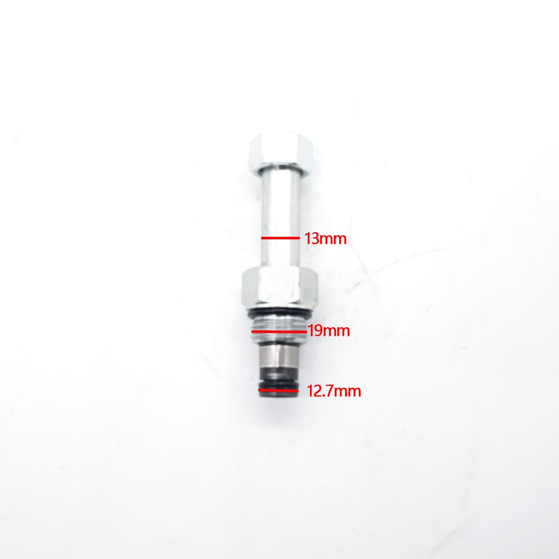 Bobine D'électrovanne Hydraulique DHF08 - 2/2 Normalement Fermée, Pour Circuits De Pression