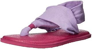 Sanuk Kids Girls' Lil Yoga Sling 2 Sandal, lavender, 09/10 M US Toddler