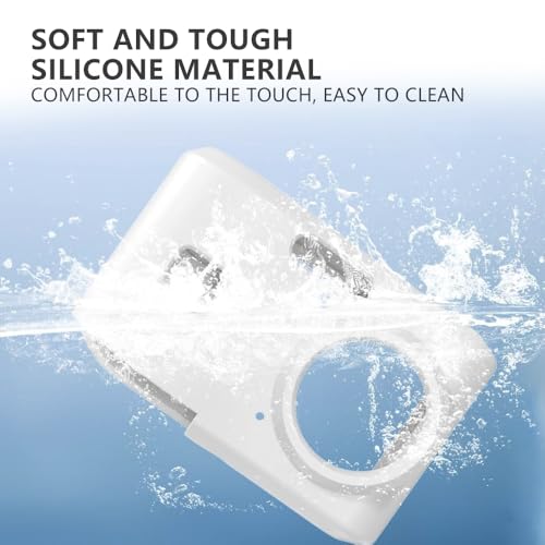 Funda de silicona para Kodak PIXPRO FZ45 color blanco miniatura 6