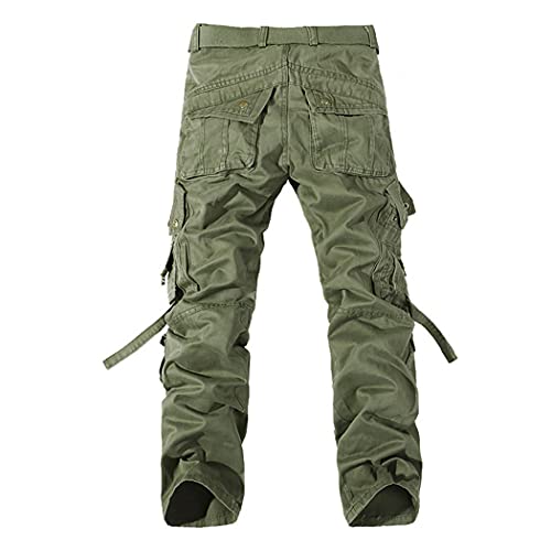 Pantalon tactique en coton robuste avec poches multiples