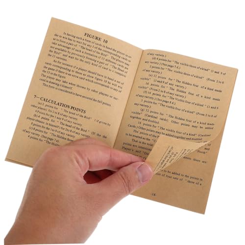 Manual completo de aprendizaje de Mahjong Yardwe 3 piezas miniatura 4