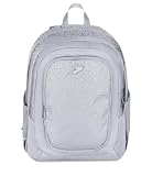Seven Zaino Scuola Tech GlitzyCute, Bianco, Porta Notebook, 29 Litri, Schienale Ergonomico, Spallacci Imbottiti, Bambina e Ragazza