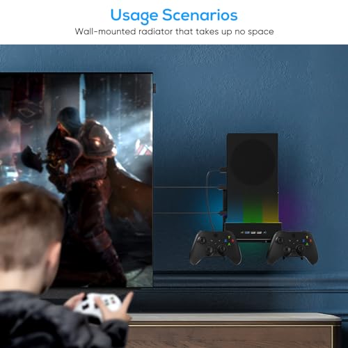 Image of Wall Mount for Xbox Series S, MENEEA Wall Mount Kit Accessories with