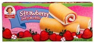 Little Debbie Strawberry Shortcake Rolls 13 Oz (2 Boxes)