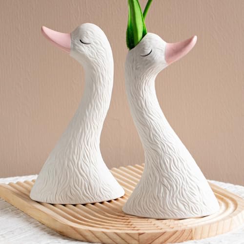 Florero de adornos de dormitorio y salón con figura moderna de mesa 4