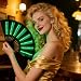Imagen de Ventilador plegable LED brillante