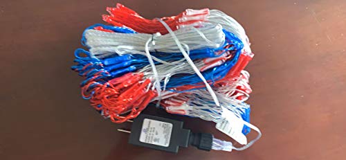 Twinkle Star American Flag Patriotic Lights (Super Larger & Safer), Outdoor Lighted Usa Flag Light String Waterproof Hanging Ornaments For Independence Day, July 4Th, National Day, Memorial Day #TOP7