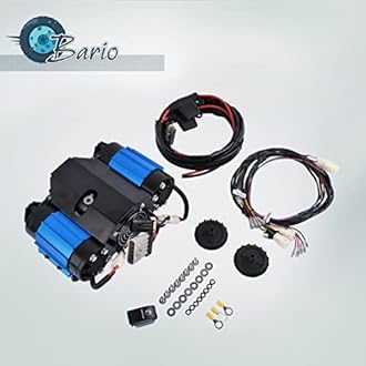 Universal On-Board Twin High Performance Compressor 12 Volts Replacement For ARB CKMTA12, For Tire Inflator Horn Tools Lockers Locking Differentials and Pneumatic Tools