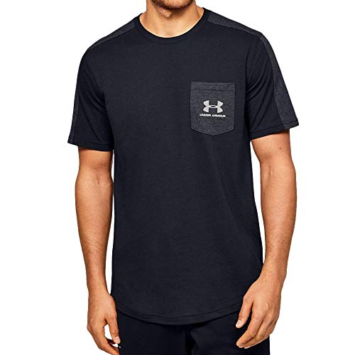 Under Armour T-Shirt Noir Homme Sportstyle vêtement de sport respirant