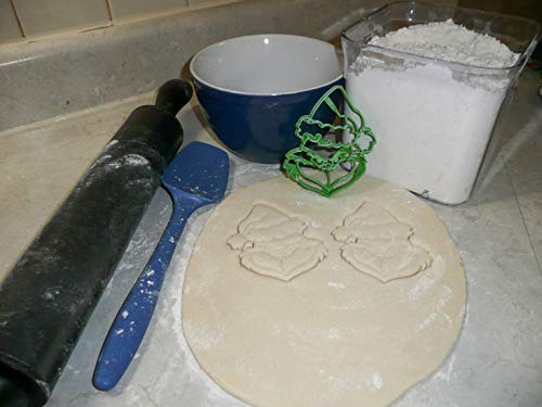 Grinch Head Dr Seuss Book Cartoon Character Christmas Movie Special Occasion Cookie Cutter Baking Tool 3D Printed Made In Usa Pr682 #TOP2