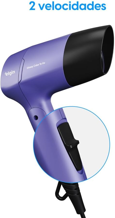Secador de Cabelo Elgin Glossy Color To Go: Review Testado por 7 Dias