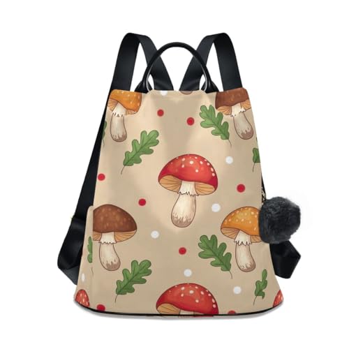 Sac à dos champignons rouges femmes éveillez votre esprit d'aventure
