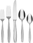Oneida B222045C Cleo 45-Piece Everyday Flatware Set, Service for 8