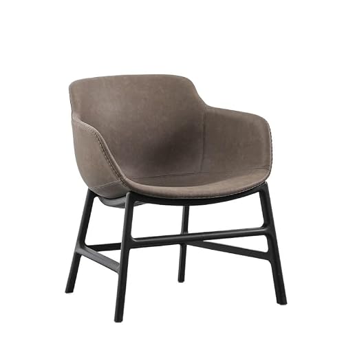 EINES Desk Chair Nordic Leisure Chair Backrest Home Dining Chair Simple Bedroom Living Room Desk Negotiation Chair Fabric Single Sofa Chair Gaming Chair