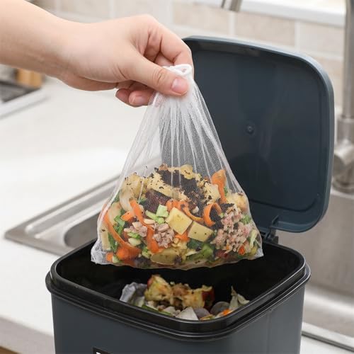 Bolsas de Malla para Colador de Fregadero, 100 Unidades Desechables miniatura 4