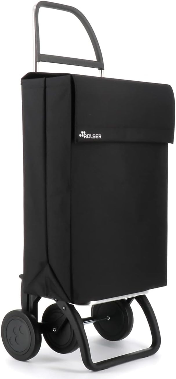 Jean LN 4 Wheel Shopping Trolley - Black