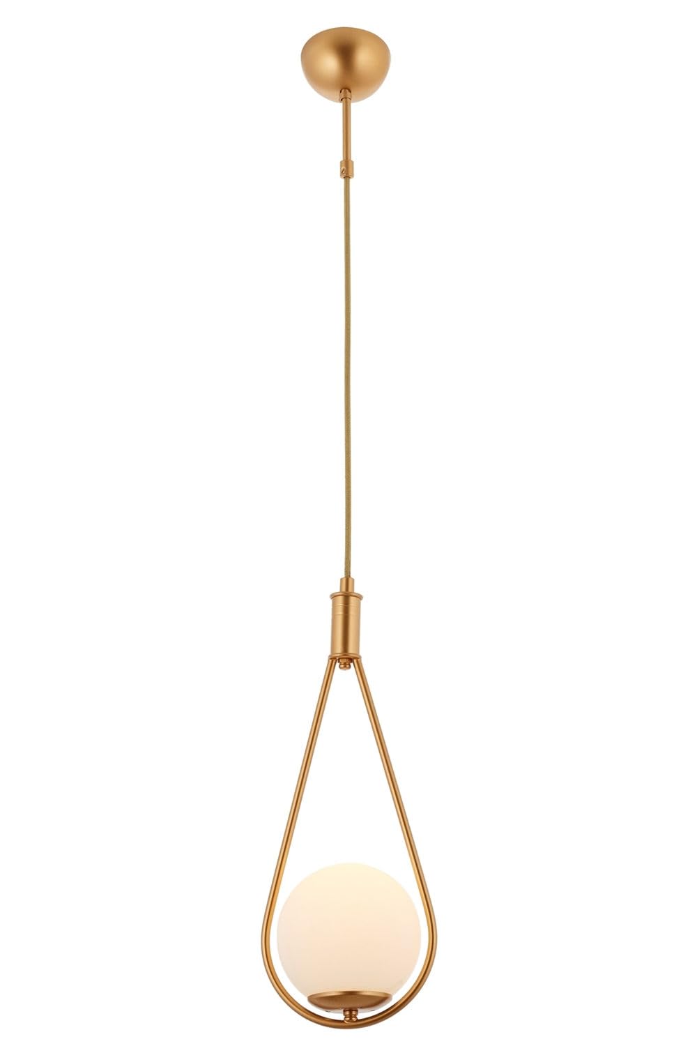 Lustre doré Opviq en métal G9 design scandinave moderne pour salon chic