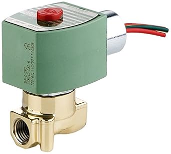 ASCO 8262H232-120 / 60،110 / 50 صمام الملف اللولبي ذو النحاسي المباشر القائم بأعمال الخدمة العامة ، 1 / 4 "حجم الأنابيب ، 2 - طريقة مغلقة بشكل طبيعي ، ختم النتريل بوتيلين ، 340 رطل لكل بوصة مربعة أقصى ضغط تشغيل الهواء ، <TAG1