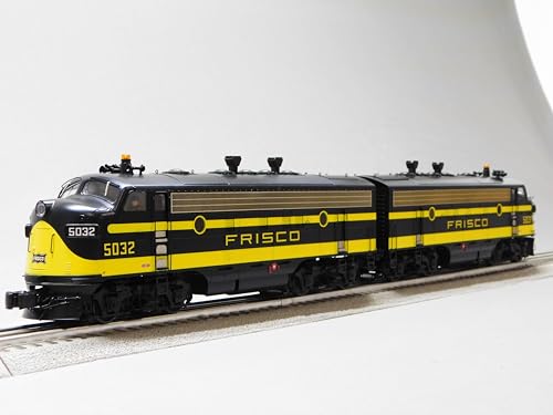 Lionel BTO Frisco Legacy F7 AA Diesel Locomotive Engine Set O Gauge 2433220