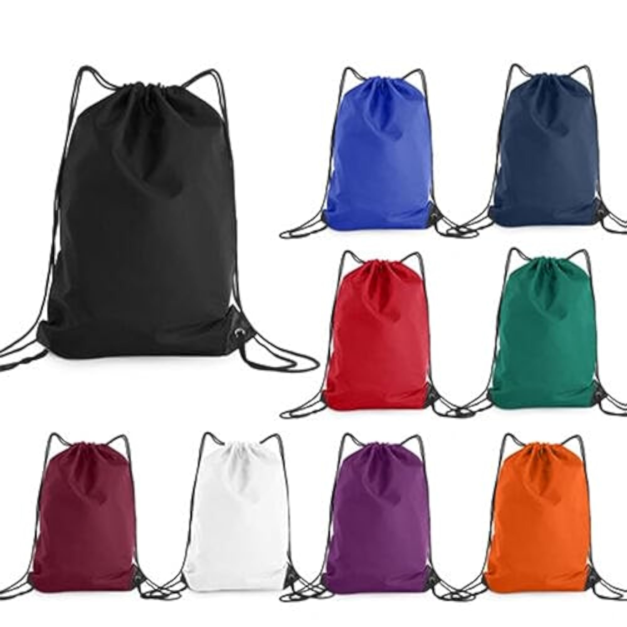 Drawstring Backpack for Men, Casual Day Pack