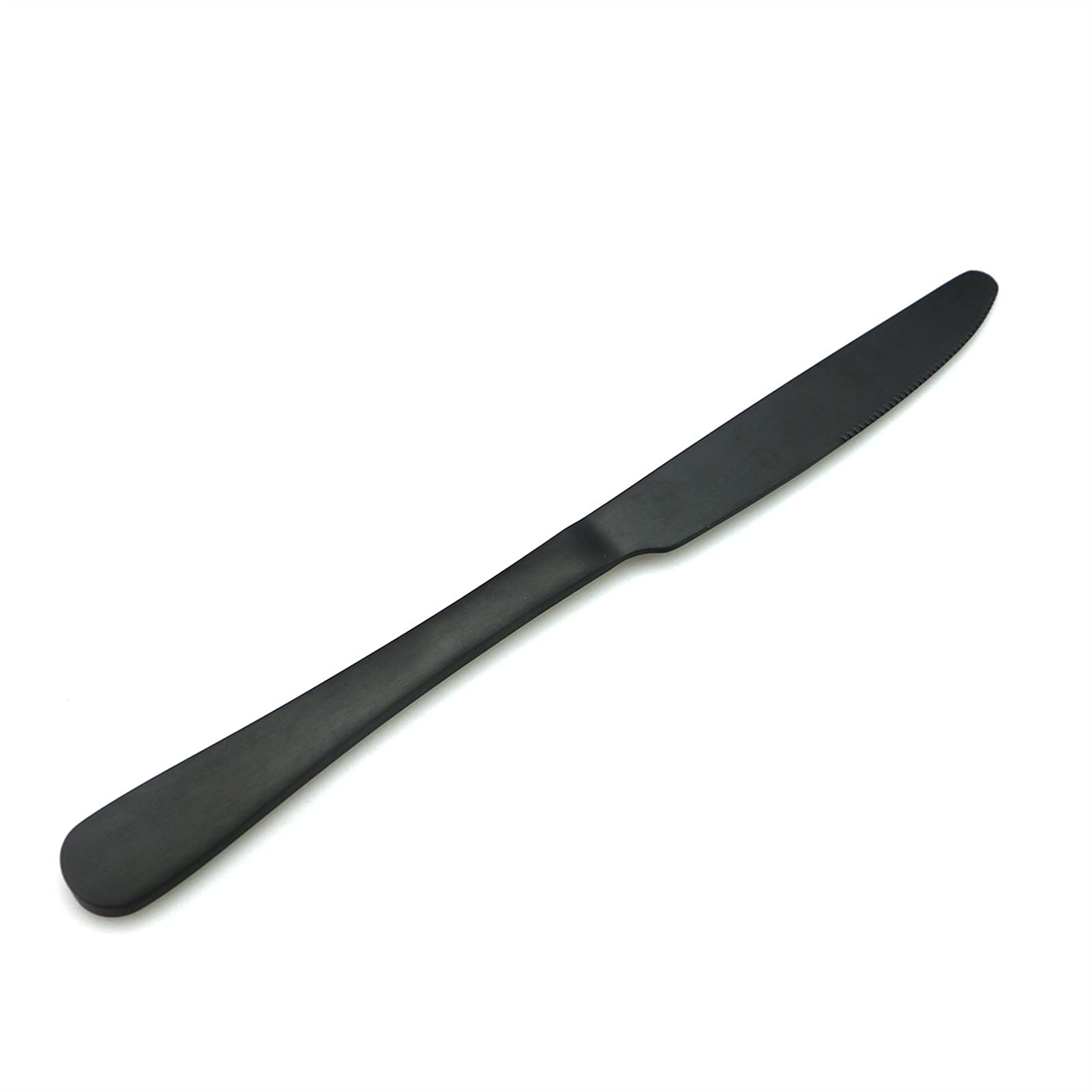 Matte Black Wedding Takeware Hotel Set Dinner Set Forks Steak Cuchillo Mesa Silateráticos Cubiertos de Cubiertos (Color : 6pcs)