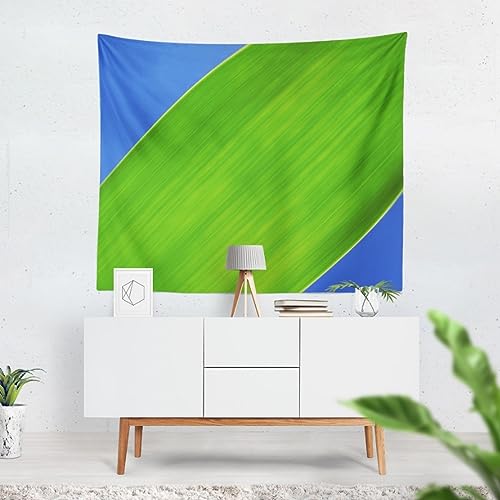 CEVAN Tapisserie xxl Décoration Mur Feuilles De Plantes Tapisserie Papier Peint Tenture De Salle Décoration Murale Tissu Imprimé 100x70 cm