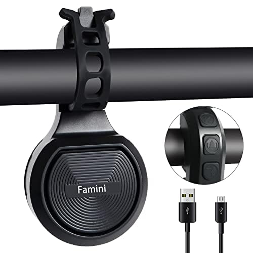 Fahrradklingel, Elektrische Klingel Fahrrad 80db -120dB Klingel Laut,...