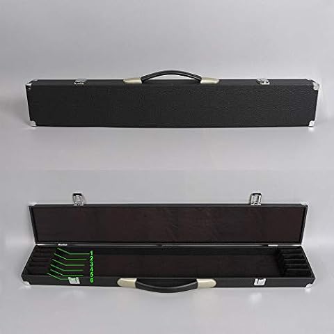 Yinfente Violin Cello Bow Case Hard Case Bow Bag Hold 6 pcs bows Wood Body Two Lock Carry Bows Cover