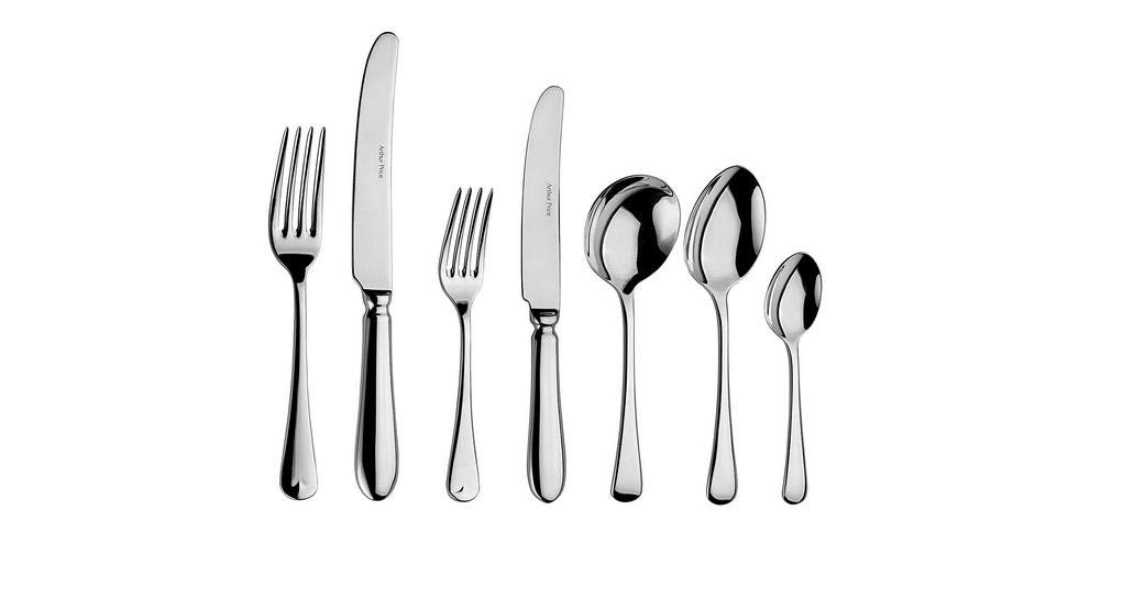 Old English 44 Piece 18/10 Stainless Steel Cutlery Set