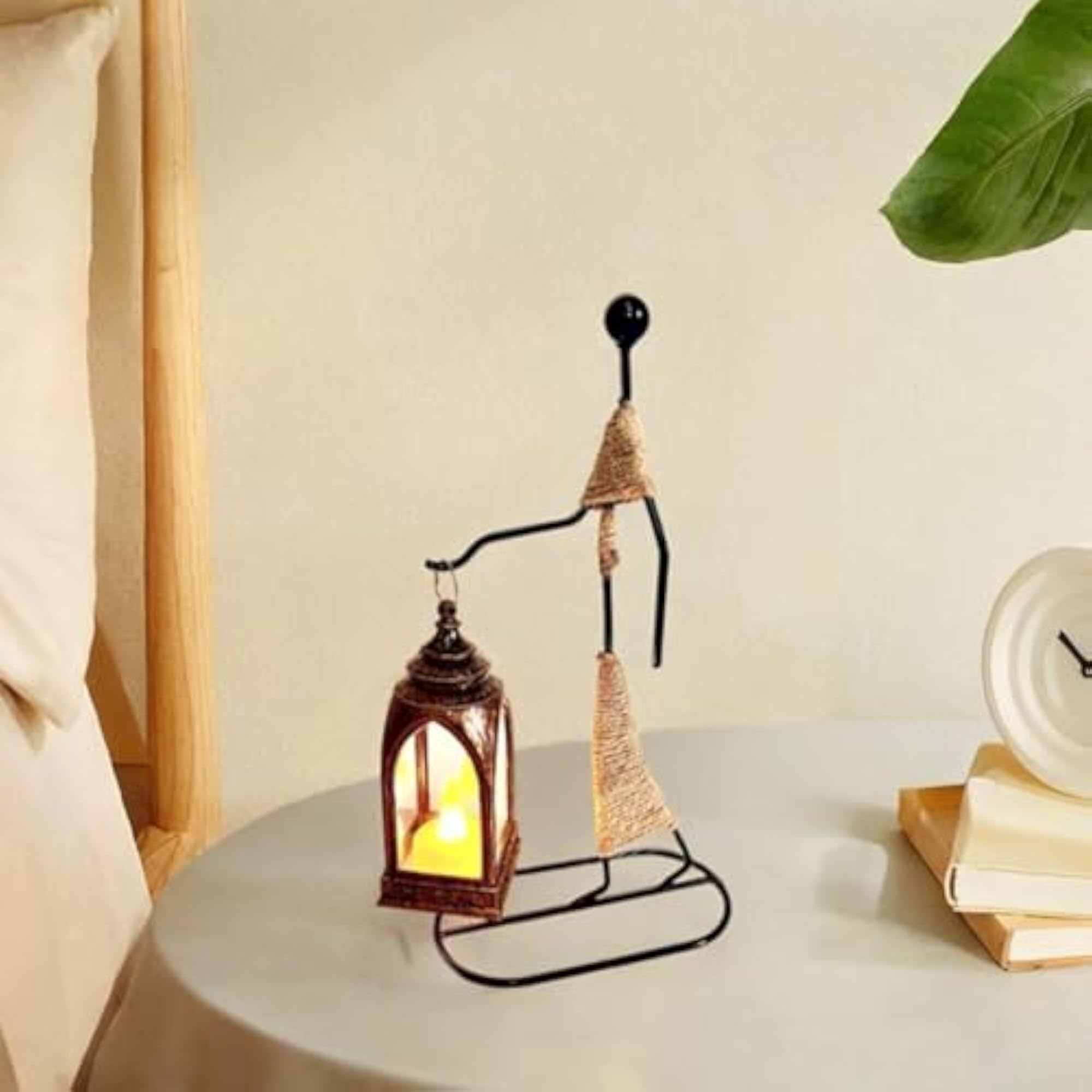 Character Lantern Sculpture Art Candlestick