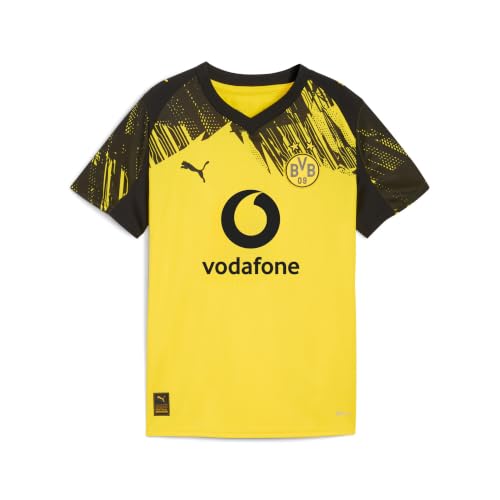 Puma Réplique du Maillot Borussia Dortmund pour Enfant Jaune/Puma B 15/16 Ans, Jaune Plus Rapide/Puma B, 15-16 Ans