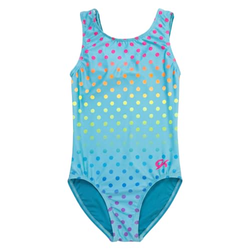 Image of GK Stars Gymnastics & Dance Leotard for Girls and Toddlers - Activewear One Piece Outfit in Fun Colorful Prints