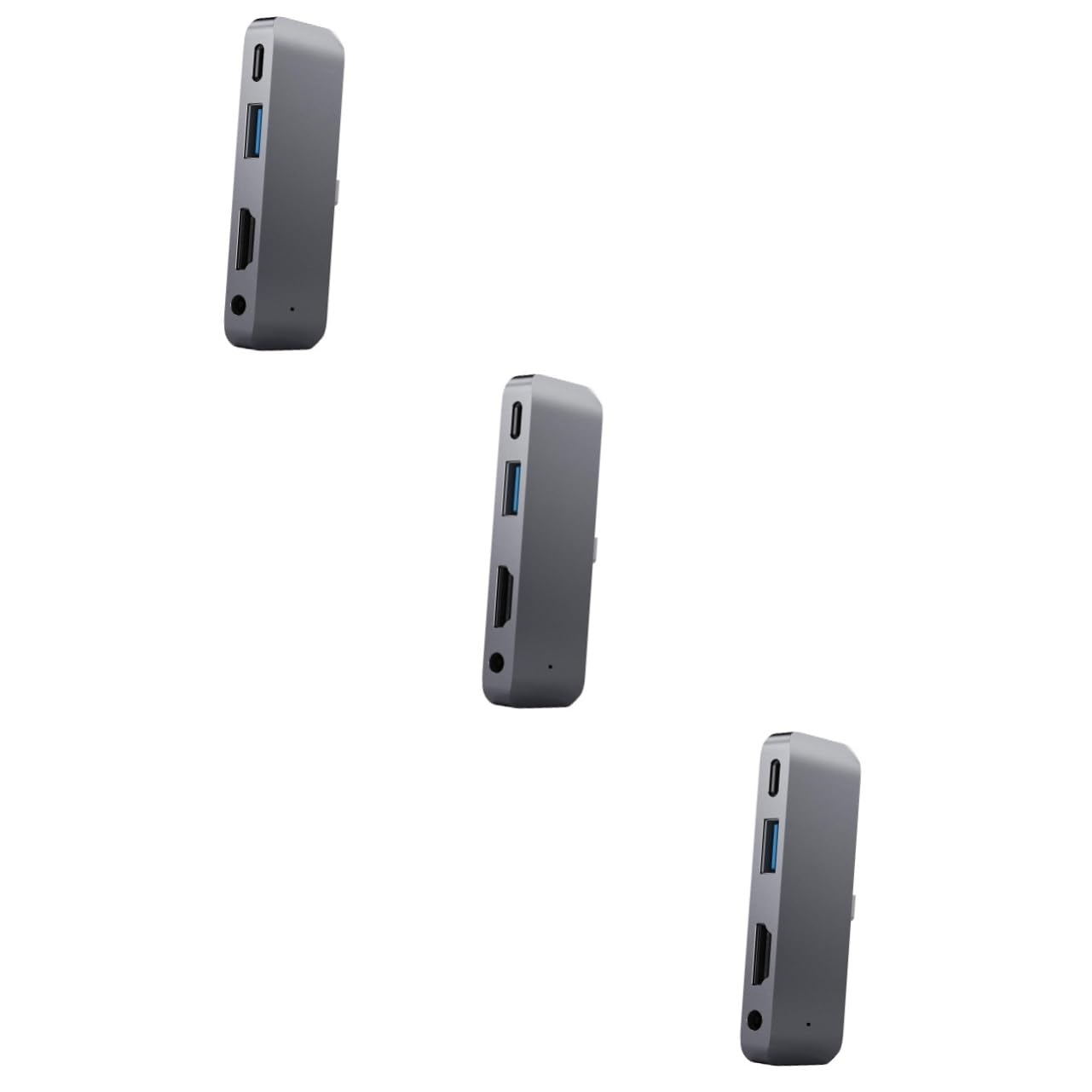 Housoutil 3 Uds Concentrador USB Adaptador De Concentrador Ethernet Adaptador De Corriente De Carga PD USB para Portátil De 30 para