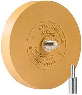 S SATC Decal Eraser Wheel Pin Stripe Removal Tool 1 Pack Adhesive Remover Wheel with Pad & Adapter Graphics Removal Tool E...