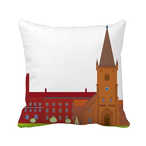 Insert de coussin Danemark Koling, le cadeau déco idéal multicolore en format 40x40 cm