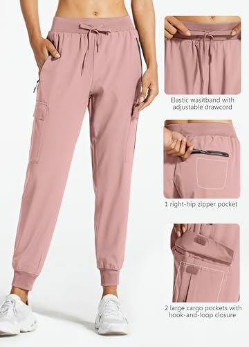 Image of Libin Women's Hiking Cargo Pants Quick Dry Joggers Petitle /Regular /Tall