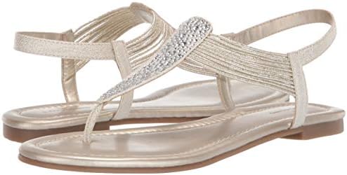 Bandolino Womens Kayte Sandal Gold 7 M | Image 6