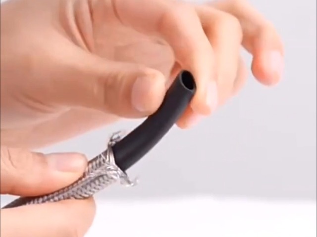 Tubi Flessibili Acciaio Inox Per Rubinetto - 2 Pezzi 80cm G3/8 X M10