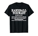 Lustiges Handball Torwart Design mit lustigem Spruch 