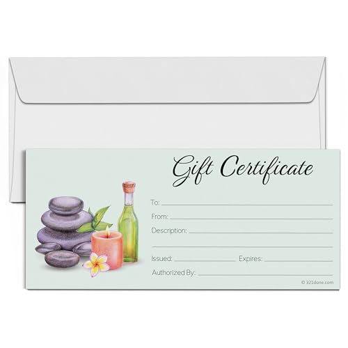 321Done spa gift certificates