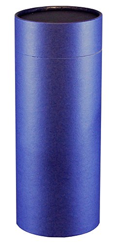 Preisvergleich Produktbild Cherished Urns Verstreuungsröhrchen, umweltfreundlich, groß, Marineblau