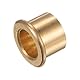 Kozelo 2 Stk. Flanschbuchse - [12mm x 16mm x 12mm] Bronze-Gleitlager für den Einsatz in Maschinen | Gold