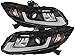 Spyder Auto 5076519 Projector Style Headlights Black/Clear